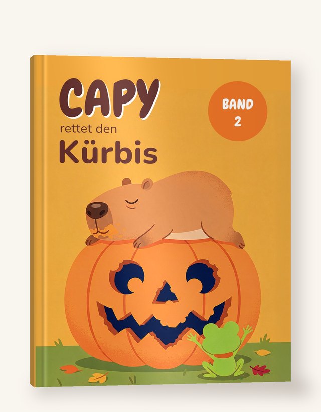 Taschenbuch: Capy rettet den Kürbis